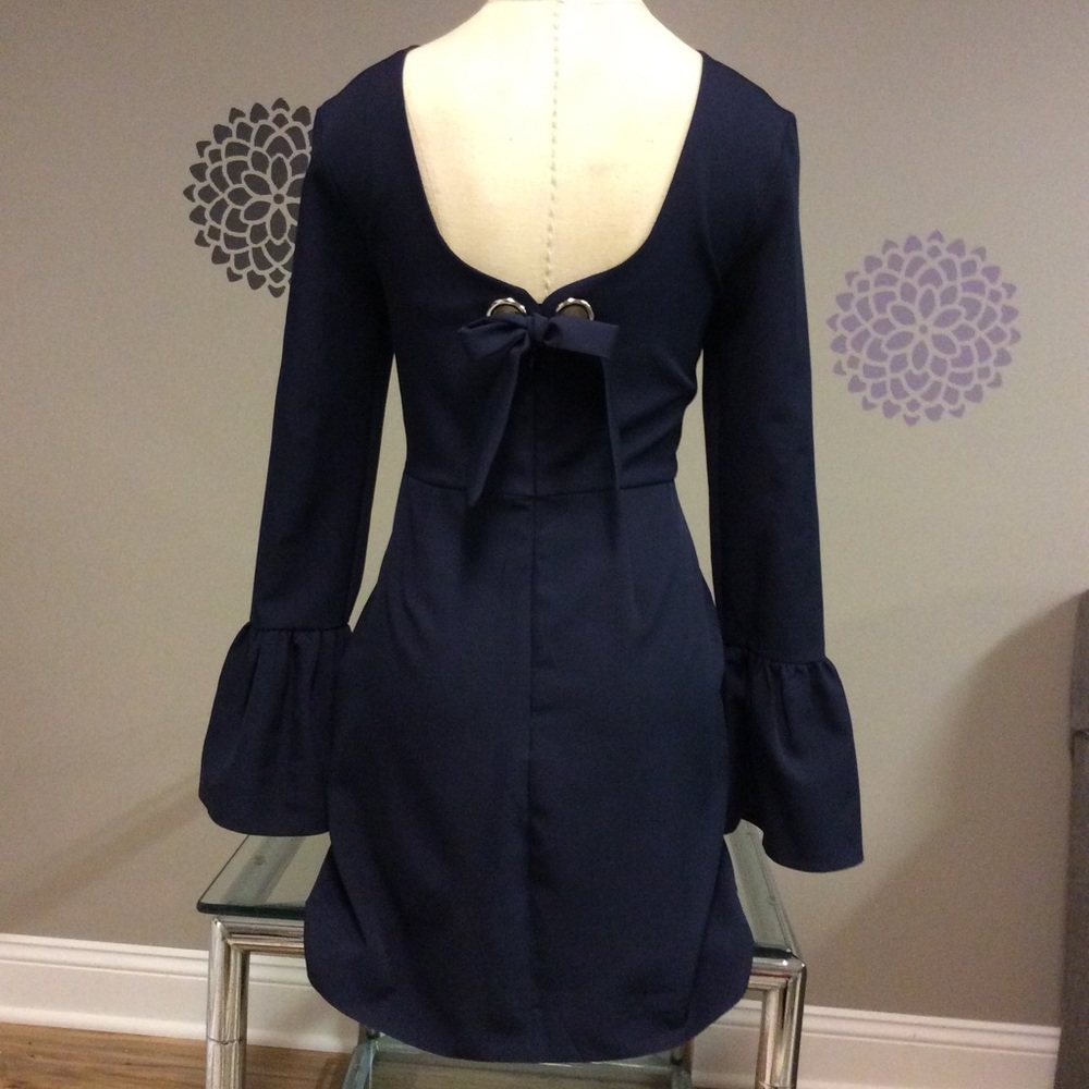 💙 💰⬇️NWT! Amazing Navy GB Dress - Picture 3 of 3